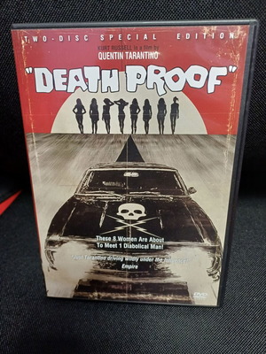 Death Proof two-disc special edition DVD like new with Greek subtitles