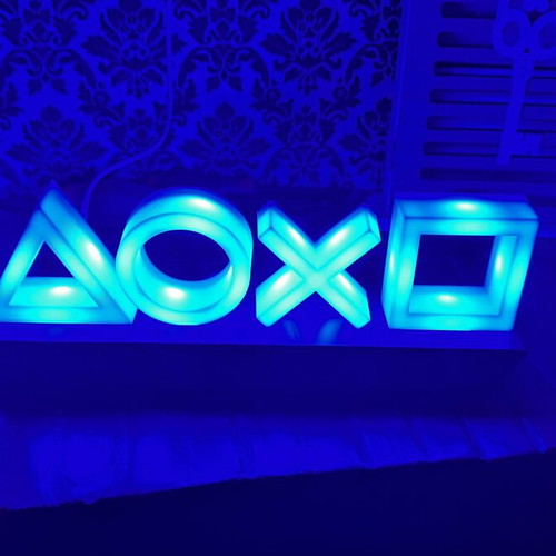 PlayStation decorative lamps like new, battery or cable powered