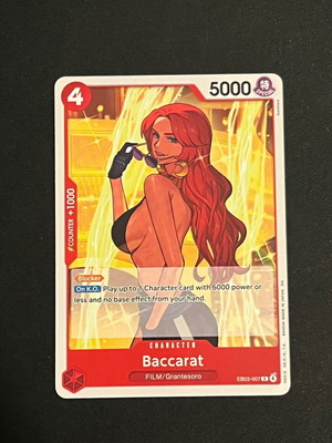 One Piece TCG Baccarat EB03-007 new