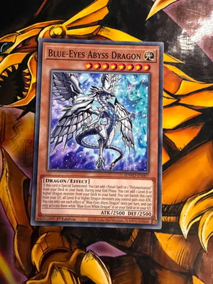 Blue-Eyes Abyss Dragon κάρτα Yu-Gi-Oh!
