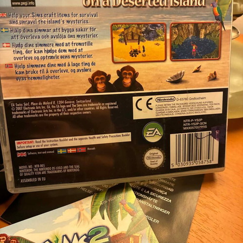 Sims Castaway for Nintendo DS like new with all manuals