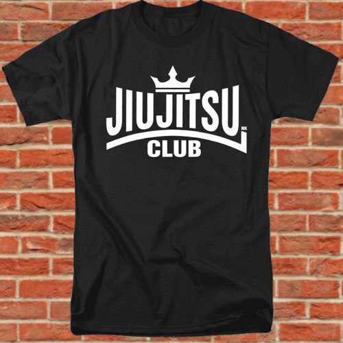 Jiu Jitsu black cotton short sleeve t shirt new