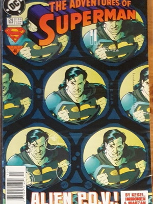 Adventures of Superman κόμικ μεταχειρισμένο, αγγλικά (1987)