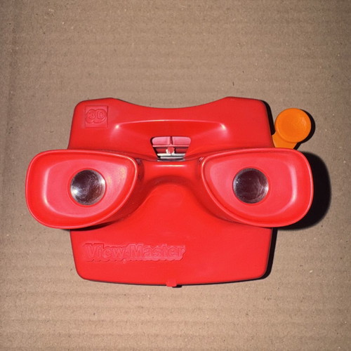 View-Master 3D viewer red used