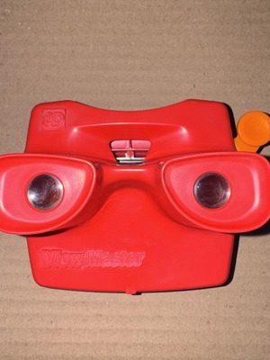 View-Master 3D viewer red used