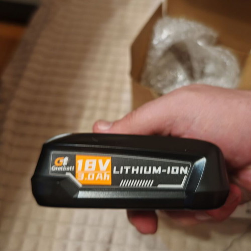 GretBatt 18V 3.0Ah Li-Ion Battery New for Bosch Home & Garden