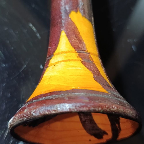 Handmade wooden zournas, decorative