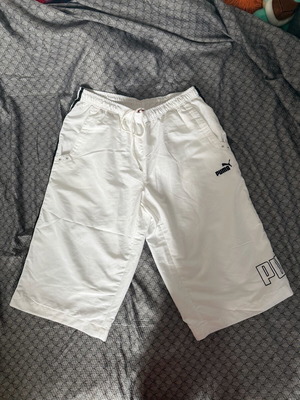 Спортни къси панталони Puma размер M като ново, бял