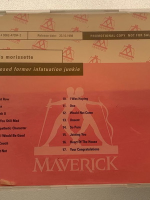 Alanis Morissette Supposed Former Infatuation Junkie CD μεταχειρισμένο