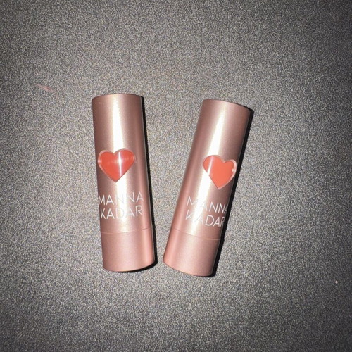 Manna Kadar LipLocked semi-matte lipstick, two shades