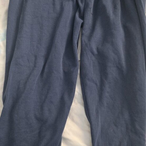Men's pajama pants like new, winter, black and blue
