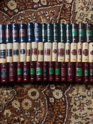 Deagostini World Literature Miniature Books used, set of 70 (2004)
