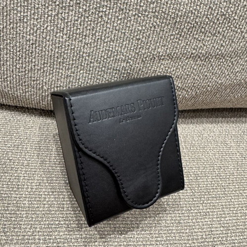 Audemars Piguet Black Leather Watch Travel Case new