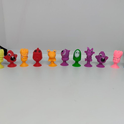 Stikeez Lidl collection like new, colorful suction figures