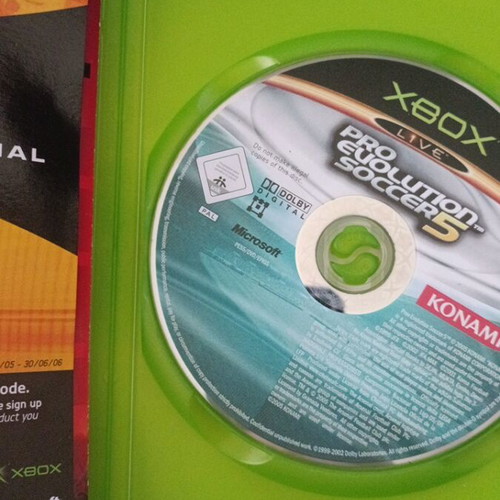 Pro Evolution Soccer 5 Xbox Original used in very good condition