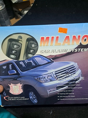 Milano car alarm system new