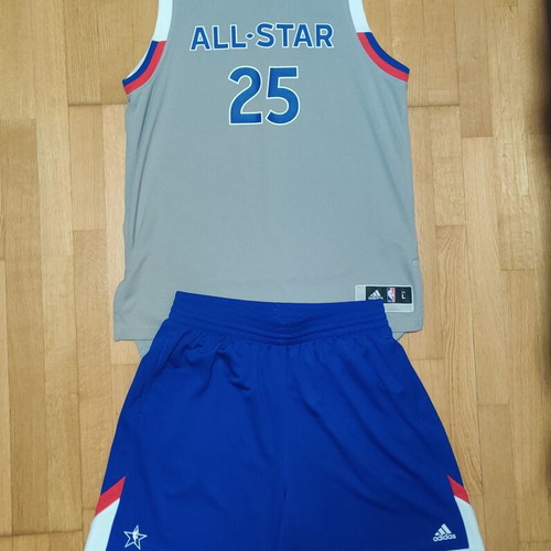 Adidas NBA All-Star East Derrick Rose #25 Jersey and Shorts Set, size L
