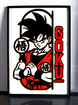 DragonBall Son Goku poster logo