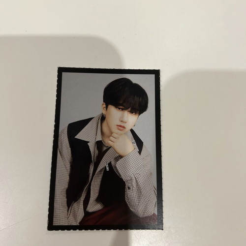 Stray Kids Changbin original photocard from Japanese Smart magazine October 2022