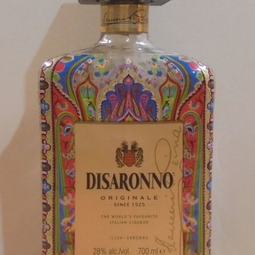 Disaronno Originale By ETRO collectible empty bottle used