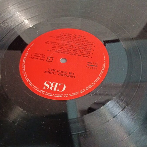 Leonard Cohen I'm Your Man vinyl like new, rock