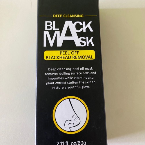 Black face mask new for blackhead removal