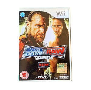WWE Smackdown VS Raw 2009 - Wii – (Used – Complete) | Κωδ.: 43