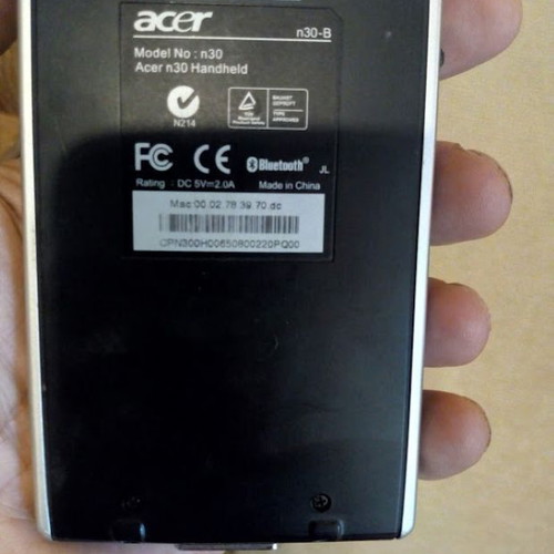 Acer n30 Pocket PC PDA vintage, used, Windows Mobile 2003