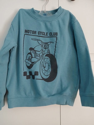 Orchestra sweatshirt used, turquoise, size 140 cm, age 10