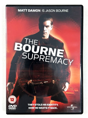 The Bourne Supremacy DVD μεταχειρισμένο με αγγλικούς υπότιτλους