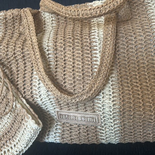 Intimissimi shoulder bag new with detachable clutch and lining
