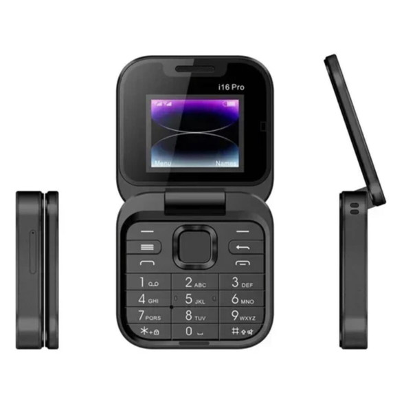 Αναδιπλούμενο κινητό τηλέφωνο με 2 sim i16 Pro