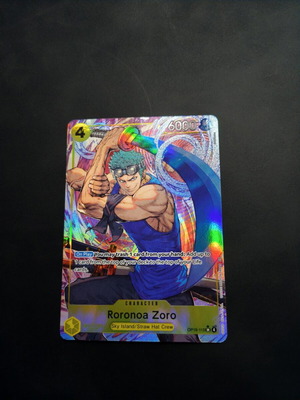 Κάρτα Roronoa Zoro ολοκαίνουργια, σε άθικτη κατάσταση