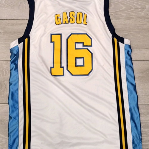 Pau Gasol Basketball Jersey used, authentic replica, size Medium