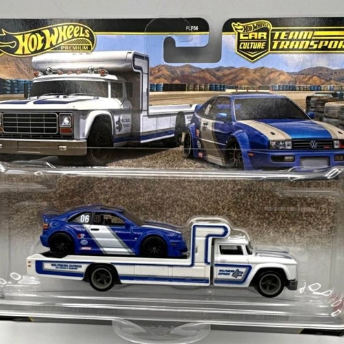 Hot Wheels 2026 Team Transport Legends Tour set - '24 Honda Civic Type-R & VW Corrado VR6