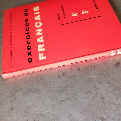 Exercices de Français language learning book