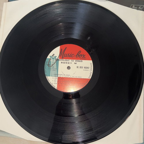 Boney M. Nightflight to Venus LP mint condition, Music Box edition