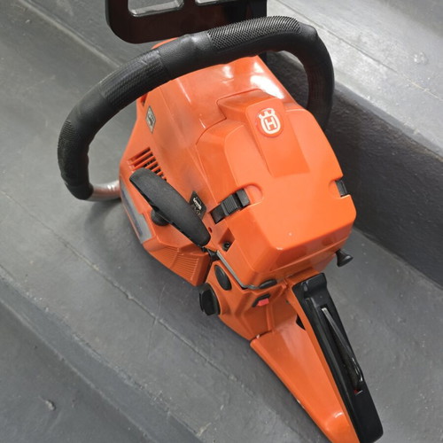 Husqvarna chainsaw used, no chain and bar
