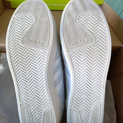 Adidas Neo women's athletic shoes like new, size 40, white
