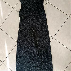 Φόρεμα αμανικο μάλλινο γκρι, small