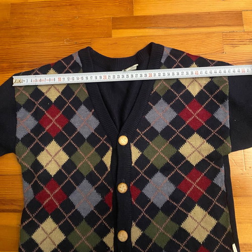 Vintage cardigan blue medium used for 7 years Musino