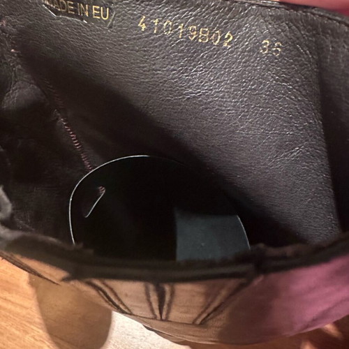 Gant riding boots size 38 used, genuine leather black