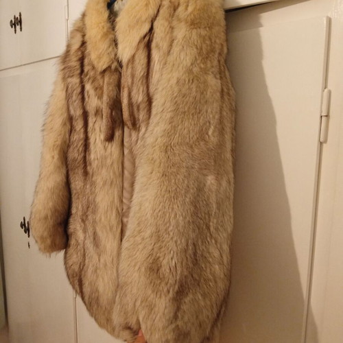 Mink fur used beige, size L, Canada Furs Athens