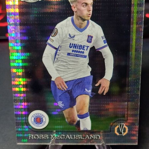 Ross McCausland Future Stars Pulsar 2024-25 Topps Chrome card like new