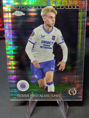 Ross McCausland Future Stars Pulsar 2024-25 Topps Chrome card like new