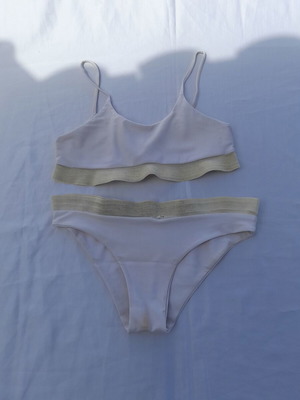 Σετ μπικίνι μεταχειρισμένο, άσπρο, μέγεθος S