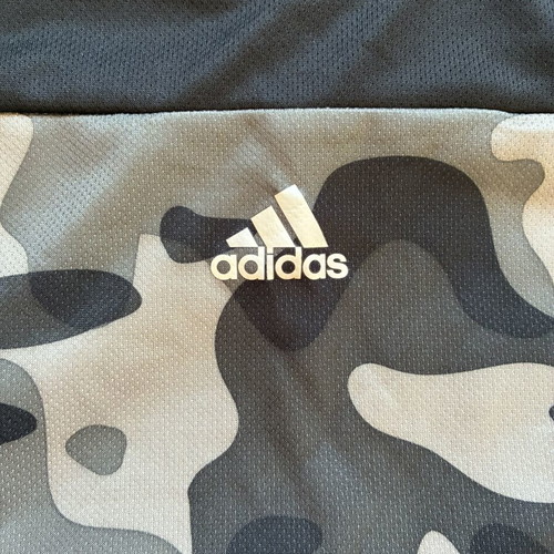 Adidas Climalite Camo Tank Top, grey black, size small