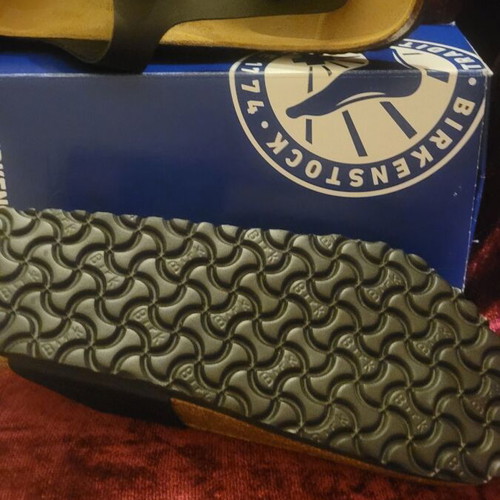 Birkenstock sandals size 45 black new
