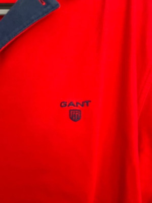 Ανδρική μπλούζα Gant μεταχειρισμένη, κόκκινη, μέγεθος XL