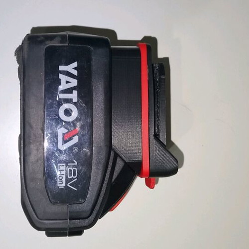 Adapter/Converter for YATO 18V batteries to Parkside 18V new